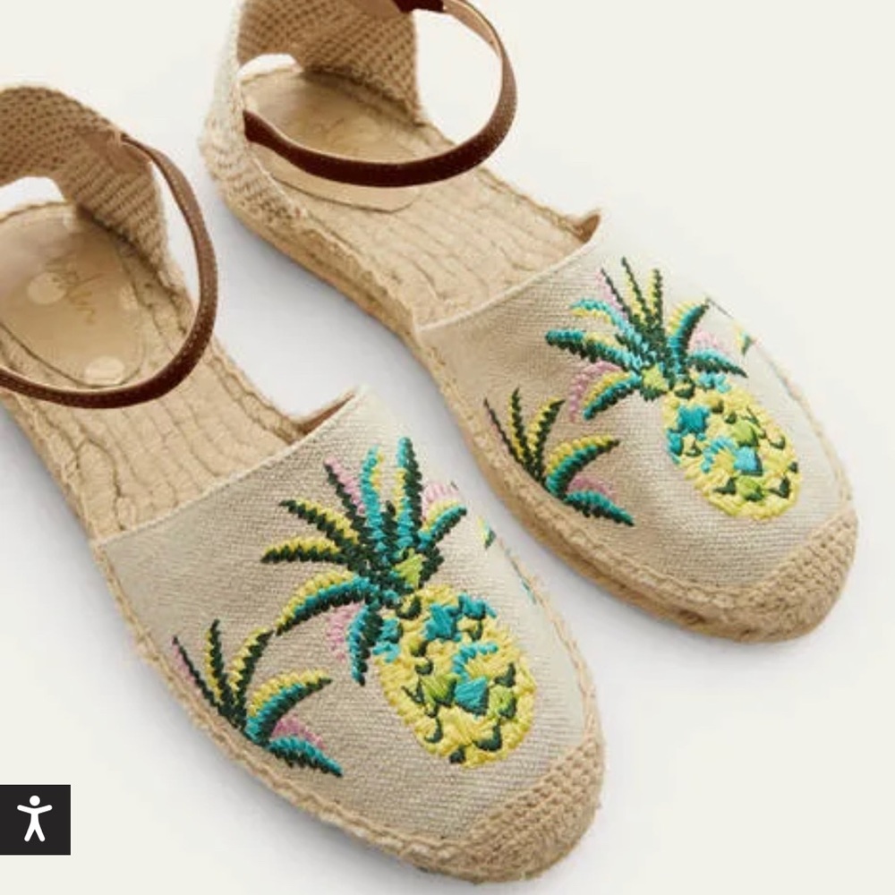 NEW Boden Peggy Espadrilles, US 9 (UK 40)